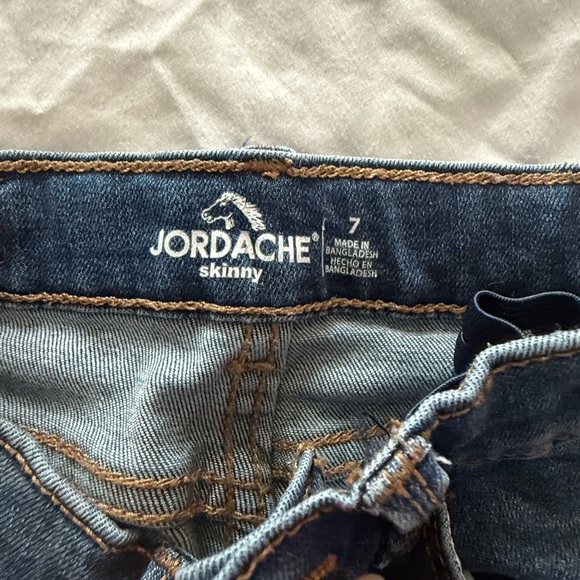 Jordache Kids Blue Distressed Jeans - Picture 2 of 3